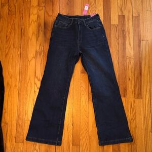 Dark Indigo Women's Flare Jeans